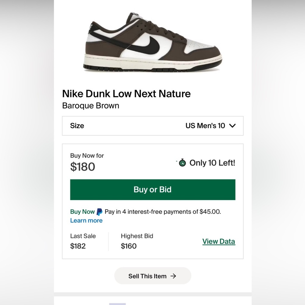 Men’s Nike Low Dunks “Next Nature”